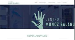 Desktop Screenshot of centromunozbalaguer.com