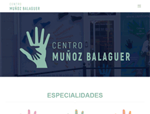 Tablet Screenshot of centromunozbalaguer.com